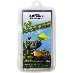 Ocean Nutrition Seaweed Select Green Marine Algae Fish Food, 10 sheets