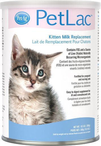 PetAg PetLac Kitten Milk Replacement Powder, 10.5-oz