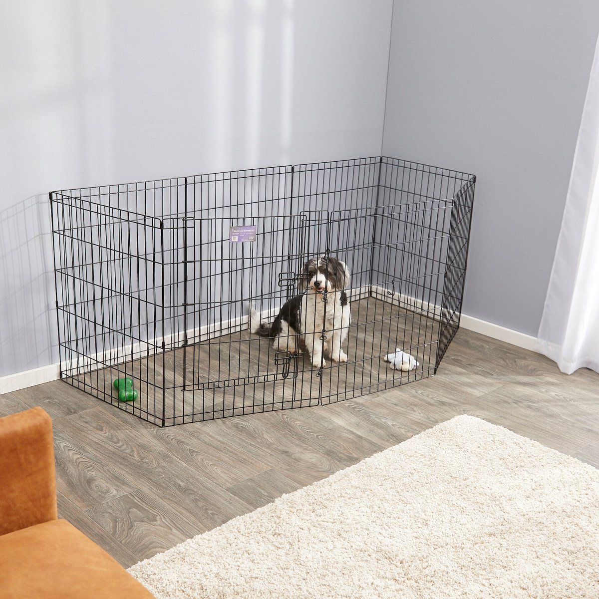 MIDWEST Universal Playpen Extension Kit, 2-Panels, 30-in - Chewy.com