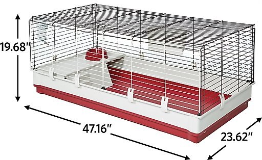 MidWest Wabbitat Deluxe Rabbit Home, 47.1-in