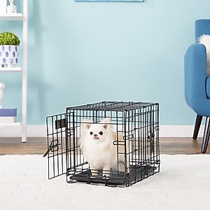 Frisco Fold & Carry Double Door Collapsible Wire Dog Crate