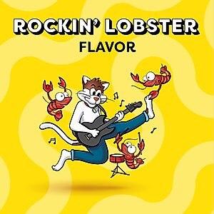 Temptations Classic Rockin' Lobster Flavor Soft & Crunchy Cat Treats, 3-oz bag