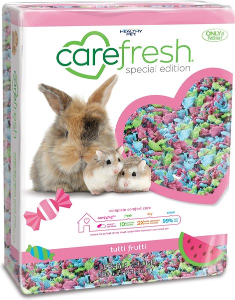 Carefresh Special Edition Small Animal Bedding, Tutti Frutti, 50-L slide 1 of 6