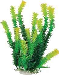 Aquatop Weighted Base Aquarium Plant, 12-in, Green