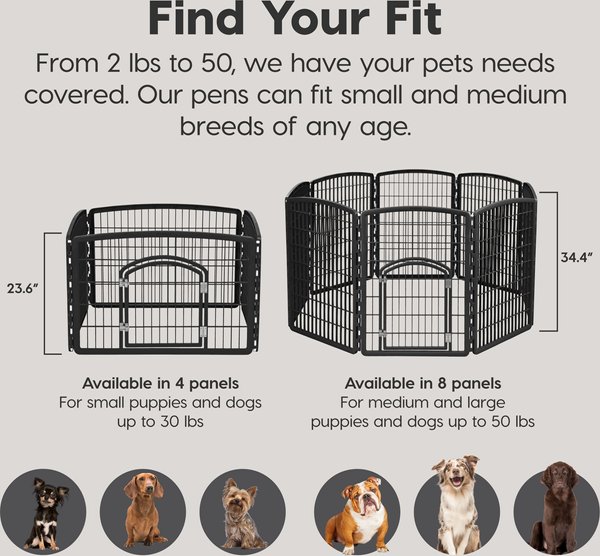 Iris 8 panel pet pen hotsell