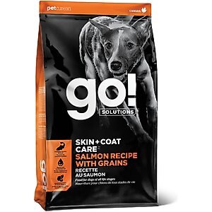 Go! Solutions Skin + Coat Care Salmon Recipe Dry Dog Food, 25-lb bag