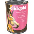 Solid Gold Hund-n-Flocken Lamb, Brown Rice & Barley Recipe Canned Dog Food, 13.2-oz, case of 6