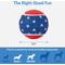 Show in main carousel: Frisco Fetch Squeaking American Flag Tennis Ball Dog Toy, Medium, 3 count slide 2 of 6