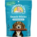 Newman's Own Snack Sticks Chicken Recipe Grain-Free Dog Treats, 5-oz bag