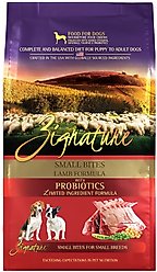 Zignature Lamb Formula Small Bites Dry Dog Food, 4-lb bag