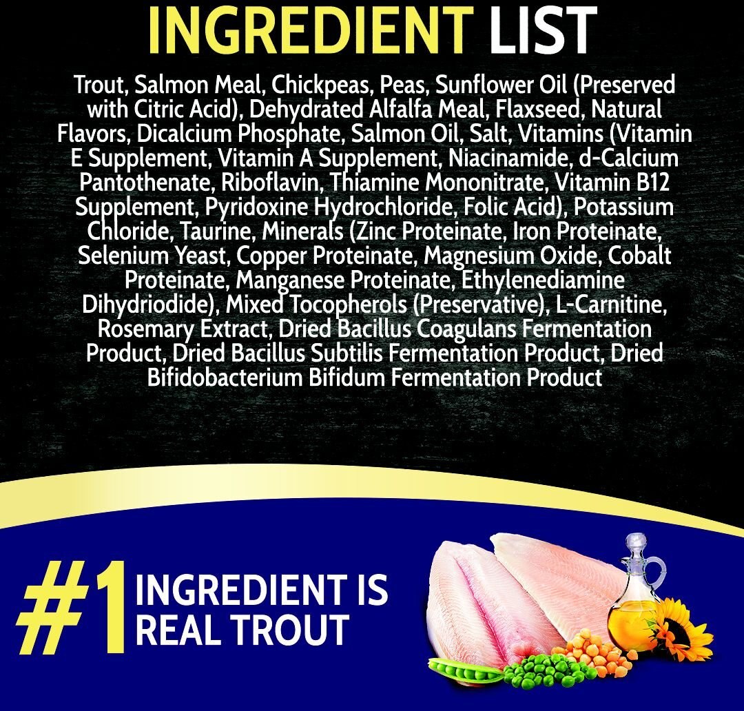 ZIGNATURE Small Bites Trout & Salmon Meal Dry Dog Food, 4lb bag