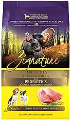 Zignature Turkey Formula Small Bites Dry Dog Food, 12.5-lb bag