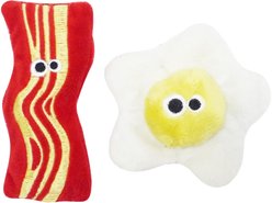 Mad Cat Brunch Buddies Bacon N' Eggs Catnip & Silvervine Cat Toy