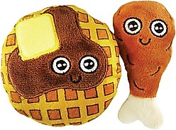 Mad Cat Chicken N' Waffles Catnip & Silvervine Cat Toy