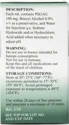 Adequan Equine (polysulfated glycosaminoglycan) Injectable for Horses, 100mg/mL, 50-mL vial slide 2 of 4