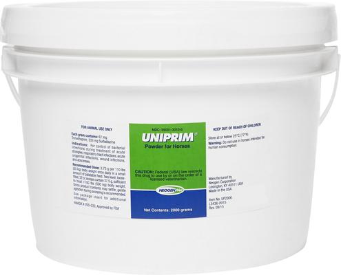 Uniprim Powder Discontinued - UNIPRIM Powder for Horses, 2000-gm - Easy Refills | Chewy Rx