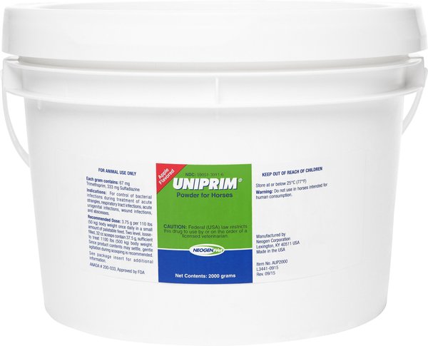 Uniprim Powder for Horses Apple Flavor, 2000 gm slide 1 of 5