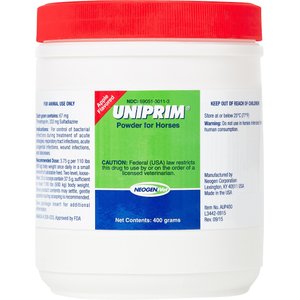 Uniprim Powder for Horses Apple Flavor, 400 gm