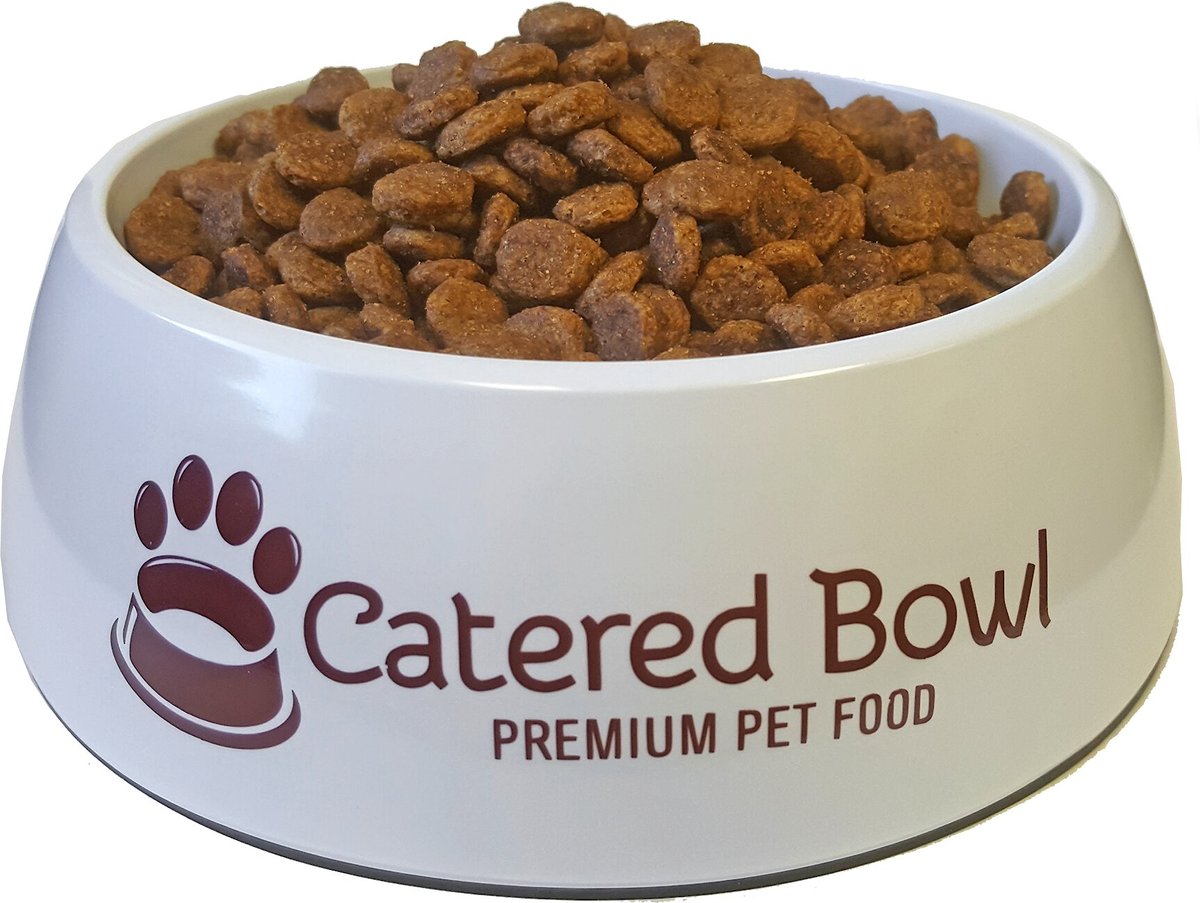 CATERED BOWL Organic Chicken Recipe Dry Dog Food 20 lb bag