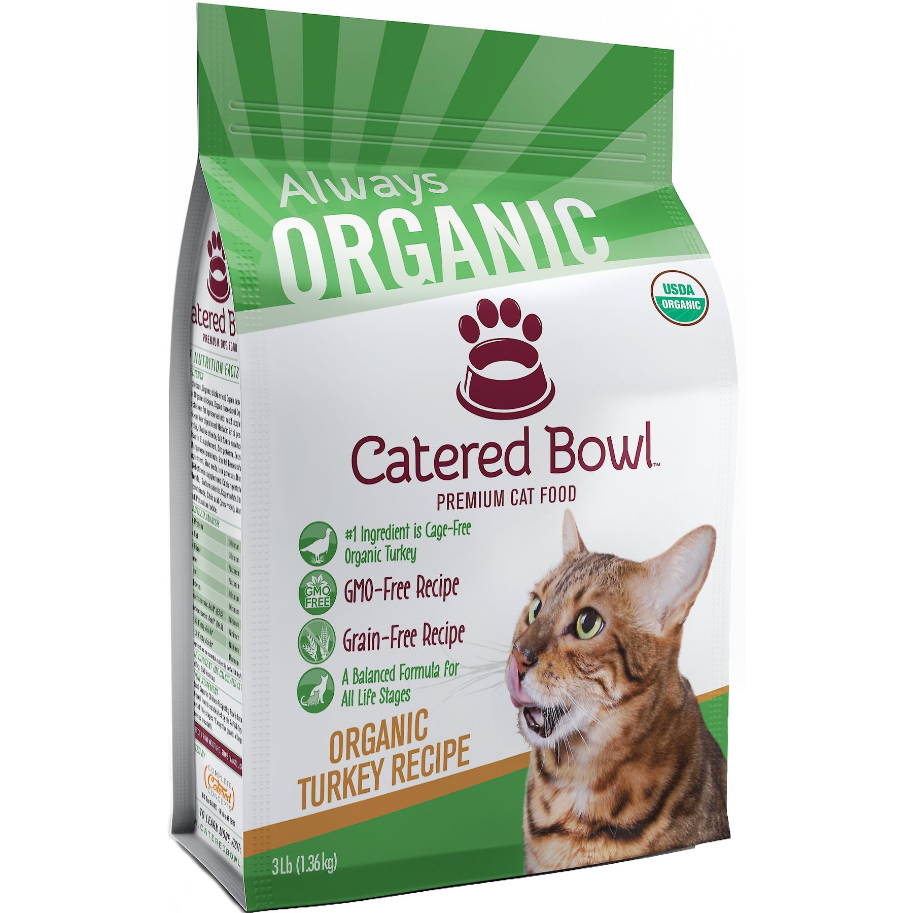 Catered bowl pet food best sale