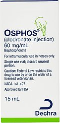Osphos (clodronate) Injectable for Horses 60mg/mL, 15-mL slide 1 of 6