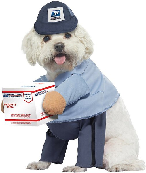 California Costumes USPS Delivery Driver Dog & Cat Costume, Medium slide 1 of 2