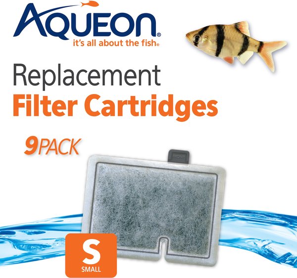 Aqueon QuietFlow Small Replacement Filter Cartridges, 9 count slide 1 of 9