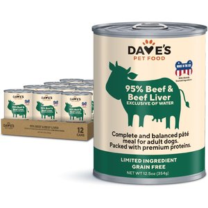 By Nature Active Defense+ Grain-Free 95% Beef & Beef Liver Canned Dog Food