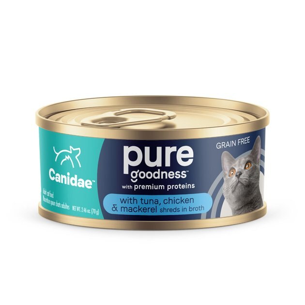 CANIDAE Adore Grain-Free Tuna, Chicken & Whitefish in Broth Canned Cat Food