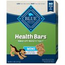 Blue Buffalo Mini Health Bars Baked Apples & Yogurt Dog Treats, 2-lb box