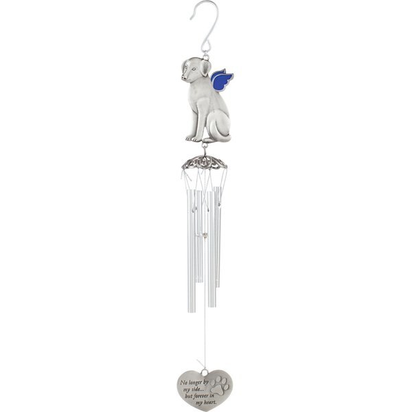 personalized pet memorial wind chimes