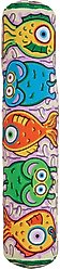 Fat Cat Kitty Kickz Gold Fish Roll Cat Toy slide 1 of 4