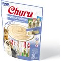 Inaba Churu Tuna Puree Variety Pack Grain-Free Lickable Cat Treat, 20 count bag