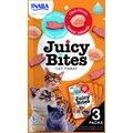 Inaba Juicy Bites Fish & Clam Flavor Soft & Chewy Cat Treats, 0.4-oz pouch, 3 count