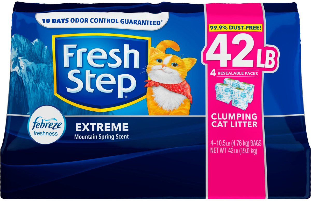 Fresh step shop extreme litter