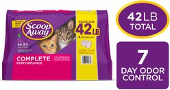 Scoop Away Complete Performance Fresh Scented Clumping Clay Cat Litter, 10.5-lb bag, pack of 4 slide 1 of 7