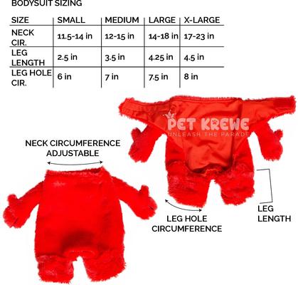 Show full view: Pet Krewe Sesame Street Elmo Dog & Cat Costume, Large slide 2 of 7