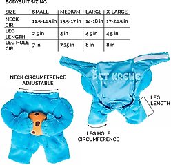 Pet Krewe Sesame Street Cookie Monster Dog & Cat Costume, Small slide 2 of 8