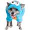 Show in main carousel: Pet Krewe Sesame Street Cookie Monster Dog & Cat Costume, Medium slide 4 of 8