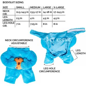 Pet Krewe Sesame Street Cookie Monster Dog & Cat Costume, Large