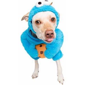 Pet Krewe Sesame Street Cookie Monster Dog & Cat Costume, Large