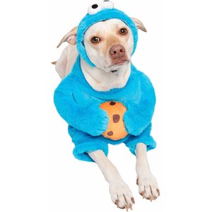 Pet Krewe Sesame Street Cookie Monster Dog & Cat Costume, Large