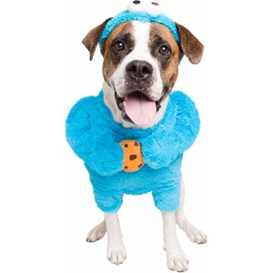 Pet Krewe Sesame Street Cookie Monster Dog & Cat Costume, X-Large