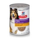 Hill's Science Diet Adult Sensitive Stomach & Skin Chicken & Vegetable Entrée Canned Dog Food, 12.8-oz, 12 Pack