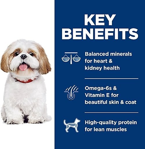 Hill's Science Diet Adult 7+ Small Bites Chicken Meal, Barley & Rice Recipe Dry Dog Food, 15-lb bag