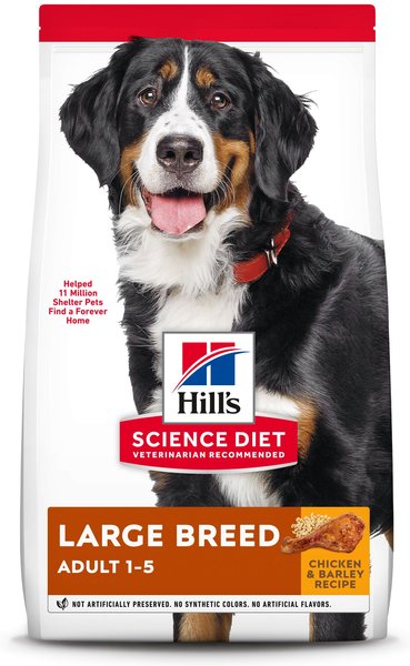 Hill's Science Diet Adult Large Breed Dry Dog Food, 15-lb bag slide 1 of 10