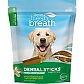 TropiClean Fresh Breath Vanilla Mint Flavor Dental Chews for Regular Dogs, over 25-lbs, 8 count
