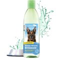TropiClean Fresh Breath Dental Health Solution + Digestive Support Dog Dental Water Additive, 16-oz bottle