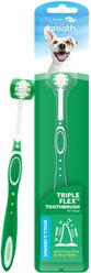 TropiClean Fresh Breath Tripleflex Small Dog Toothbrush, 1 count
