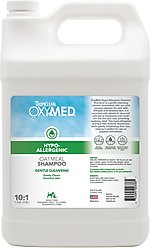 TropiClean OxyMed Hypo-Allergenic Oatmeal Dog & Cat Shampoo, 1-gal bottle